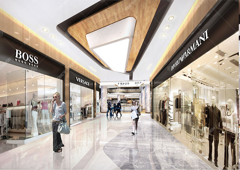 九立方购物中心设计_万维商业空间设计