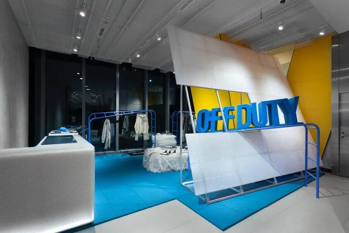 一家时尚潮流的快闪店设计