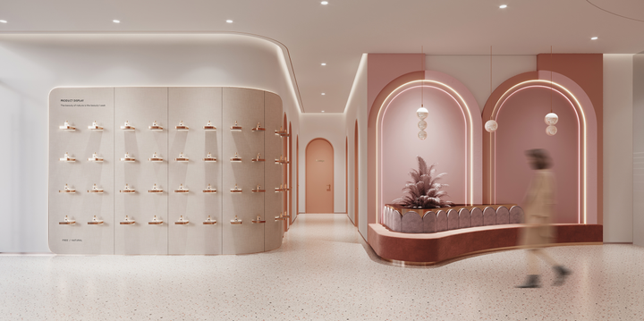 这样的美容院设计，高端素雅有张力！