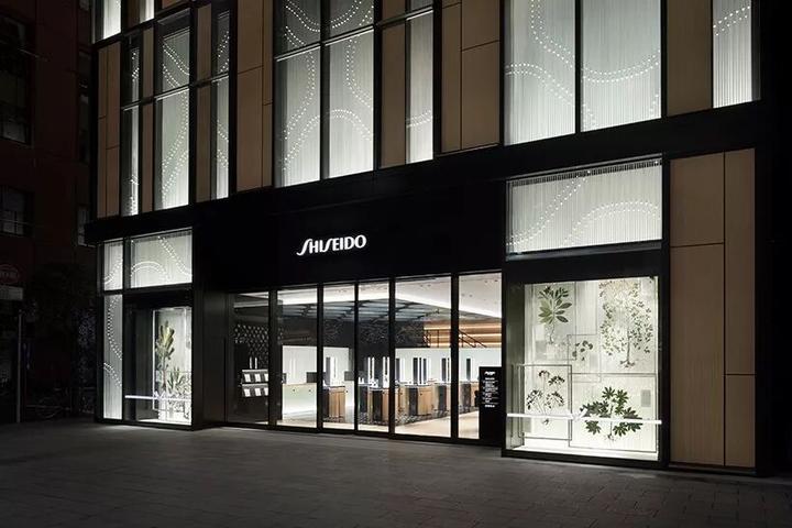 资生堂日本旗舰店外立面设计与室内设计