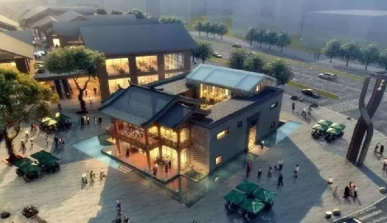 文旅商业街设计：立面设计