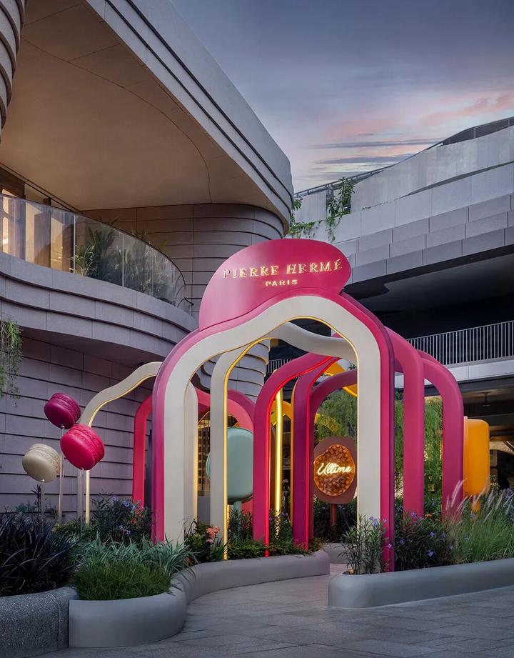 专卖店设计案例赏析：新加坡 Pierre Hermé Paris