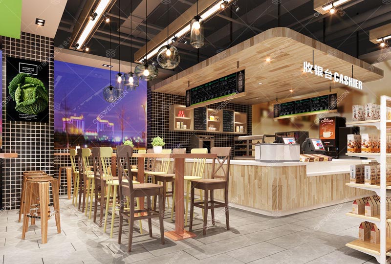 明康汇餐厅设计_万维商业空间设计