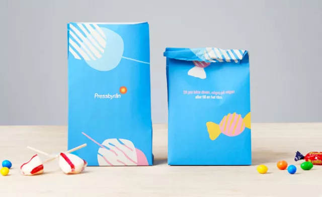 Pressbyran便利店VI设计