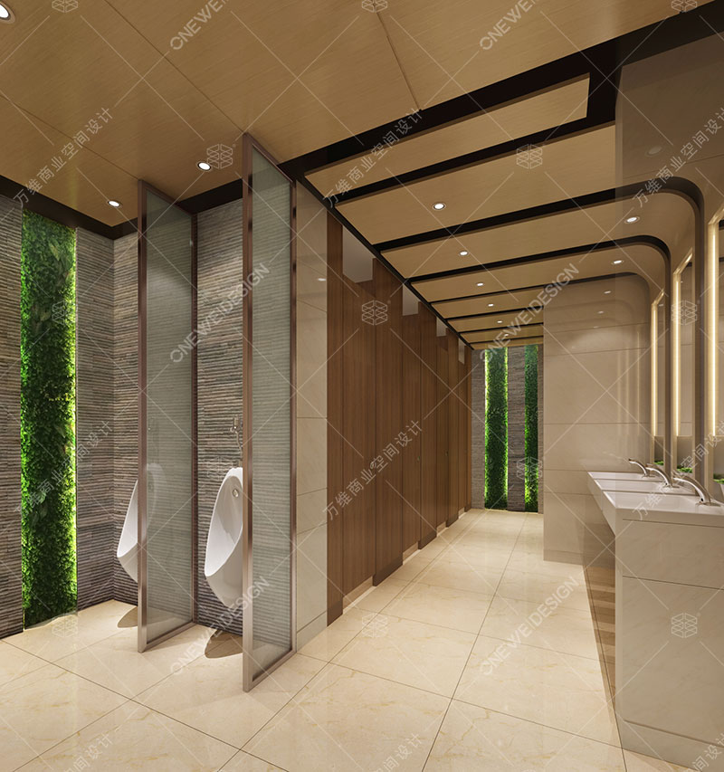 大万购物中心卫生间设计