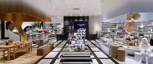 日本LOUNGE超市设计