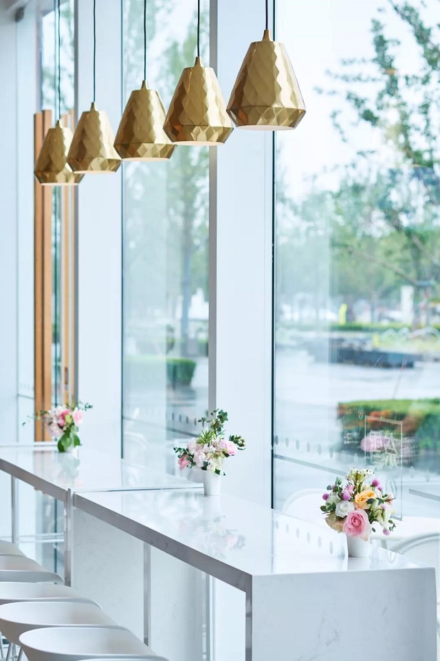 奶茶店设计|号称奈雪の茶最美“概念店”，这美如画的设计太惊艳啦！