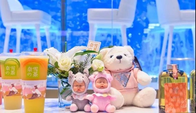 奶茶店设计|号称奈雪の茶最美“概念店”，这美如画的设计太惊艳啦！