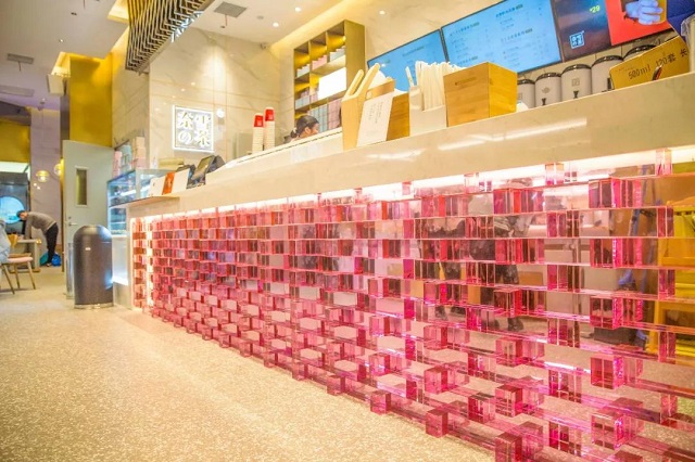 奶茶店设计|号称奈雪の茶最美“概念店”，这美如画的设计太惊艳啦！