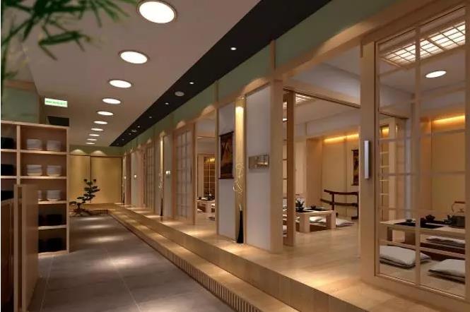 日式餐饮空间设计效果图