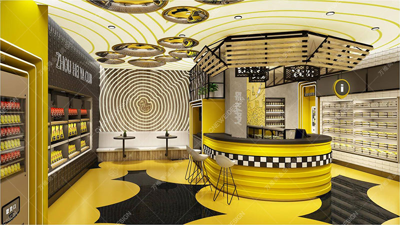 万维周黑鸭项目连锁店空间设计