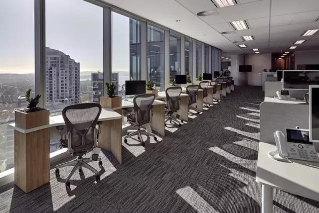 未来办公空间设计案例效果图