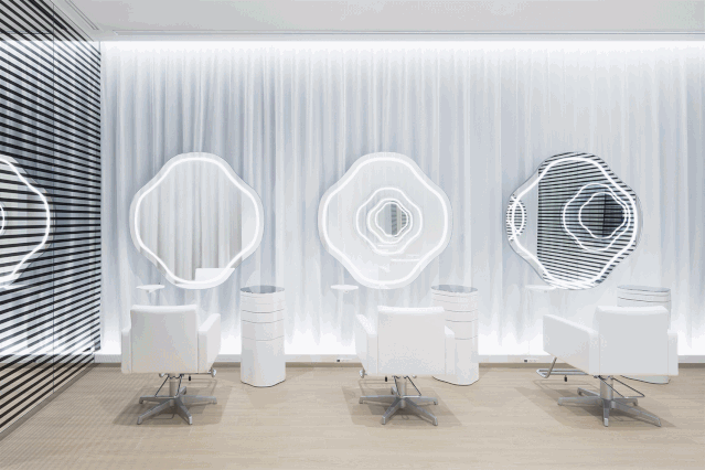 资生堂三层照明设计