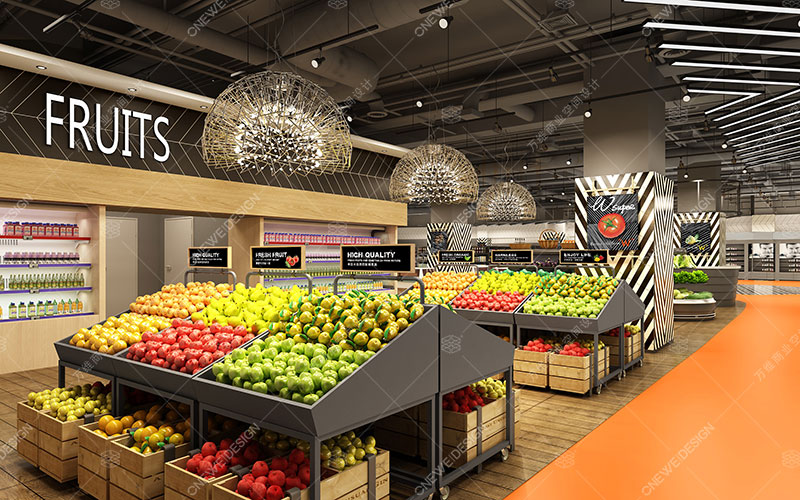 超市设计效果图