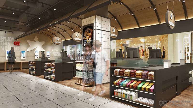 超市收银台设计