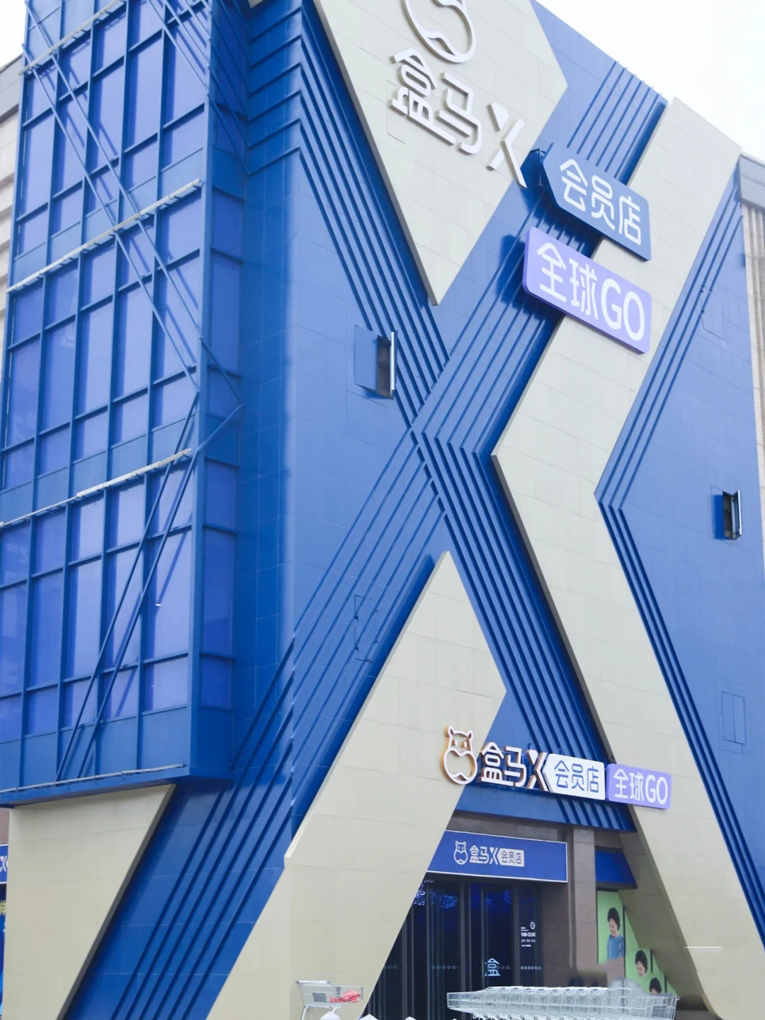 盒马X仓储会员店设计