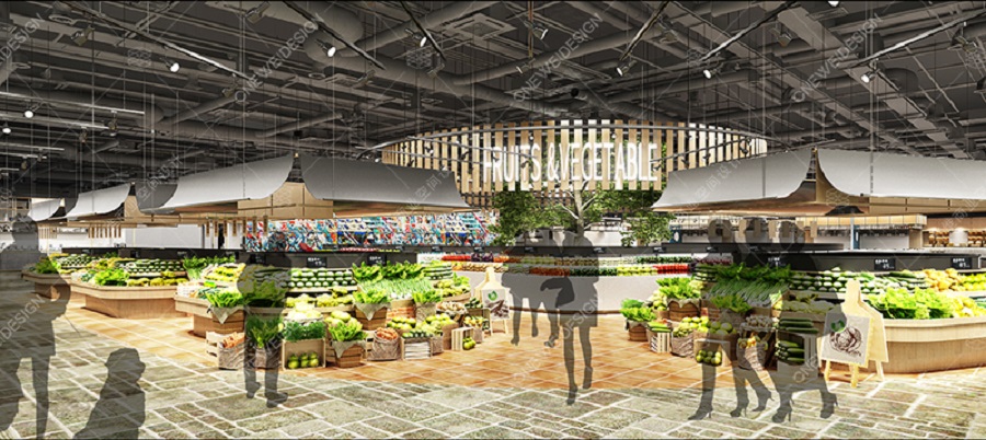 菜市场应该怎么设计？