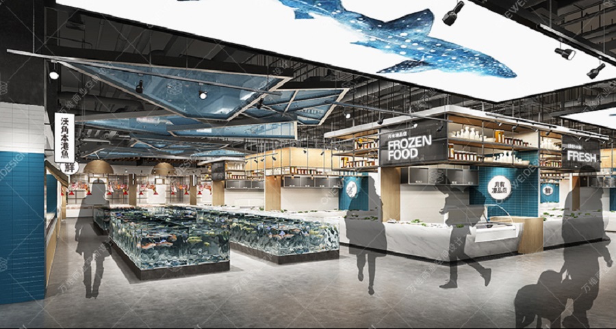 菜市场应该怎么设计？