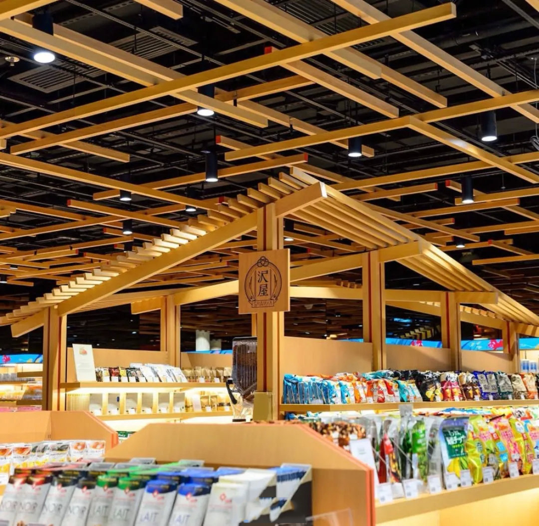 香港纯日式生鲜超市设计赏析